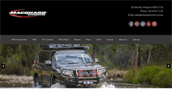 Desktop Screenshot of macquarie4x4.com.au